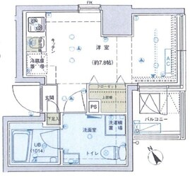 グランヴァンジーベック板橋の物件間取画像